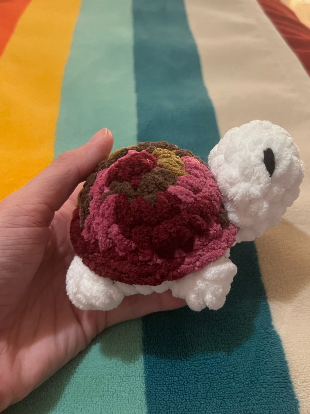 Plush Crocheted Turtle 🐢 - Picture 3 of 6